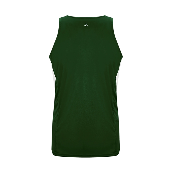 Women's singlet with self-fabric binding neck and armhole, contrast side inserts.... from ASI 37461 Augusta Sportswear