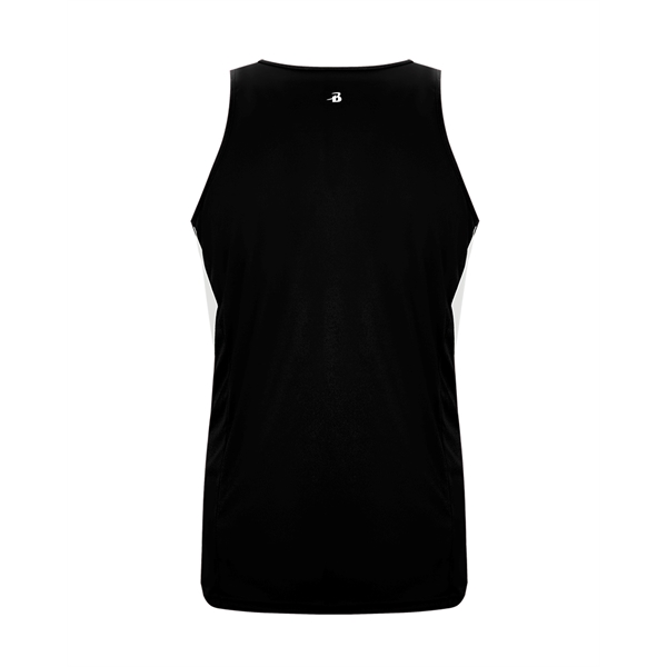 Women's singlet with self-fabric binding neck and armhole, contrast side inserts.... from ASI 37461 Augusta Sportswear