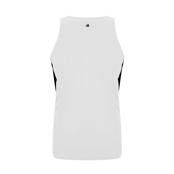 Women's singlet with self-fabric binding neck and armhole, contrast side inserts.... from ASI 37461 Augusta Sportswear