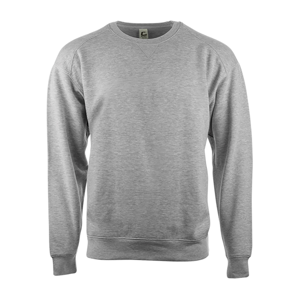 Youth crew with spandex reinforced rib knit cuffs and waistband, twill... from ASI 37461 Augusta Sportswear