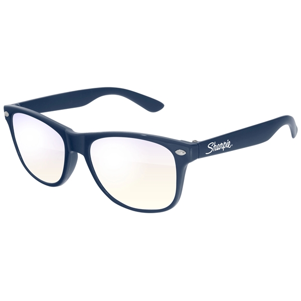 Quality PC Retro sunglasses with clear blue light UV400 impact resistant... from ASI 57371 Eyevertising / Eyevertising®