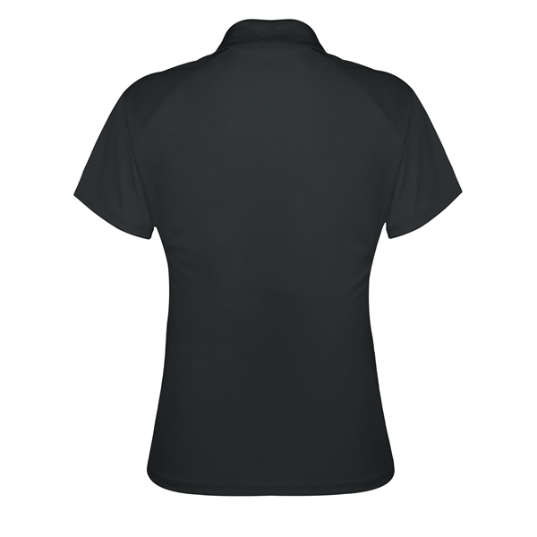 Women's polo shirt with contour silhouette, Three button placket, Solid knit... from ASI 37461 Augusta Sportswear