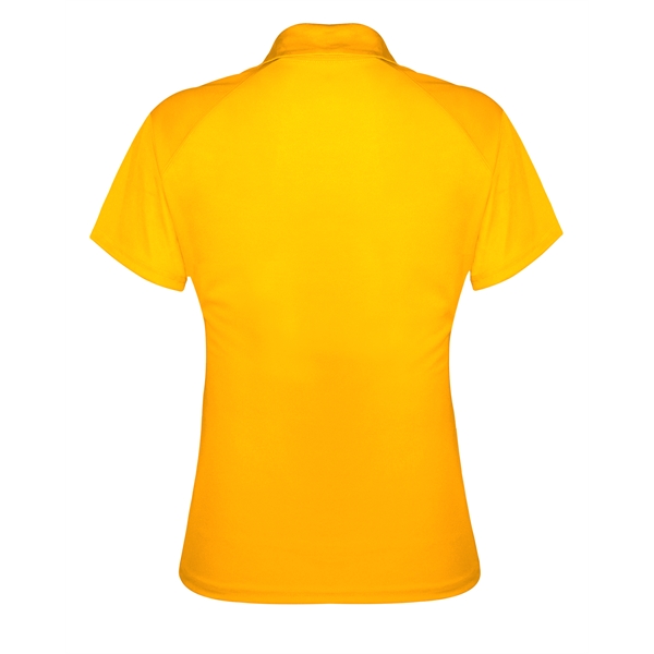 Women's polo shirt with contour silhouette, Three button placket, Solid knit... from ASI 37461 Augusta Sportswear