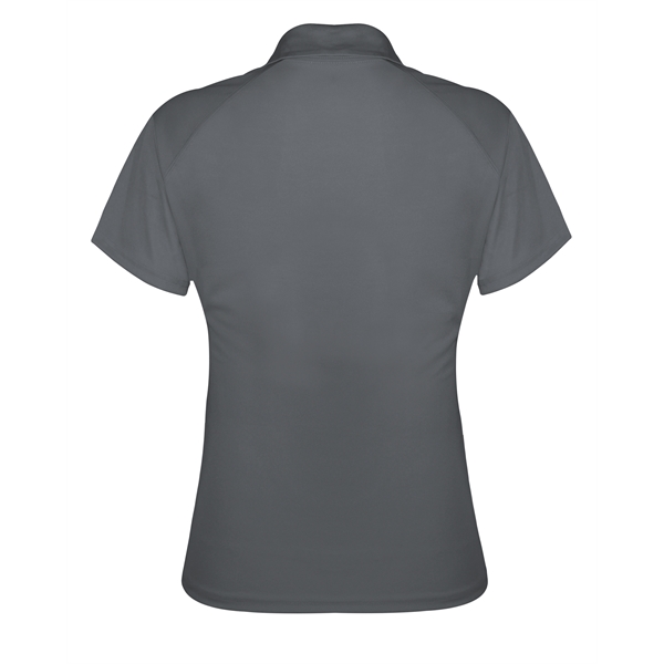Women's polo shirt with contour silhouette, Three button placket, Solid knit... from ASI 37461 Augusta Sportswear