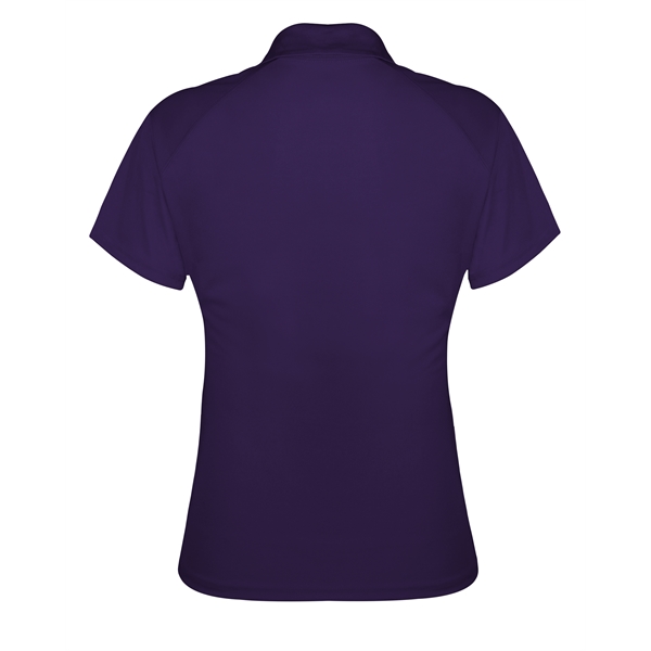 Women's polo shirt with contour silhouette, Three button placket, Solid knit... from ASI 37461 Augusta Sportswear