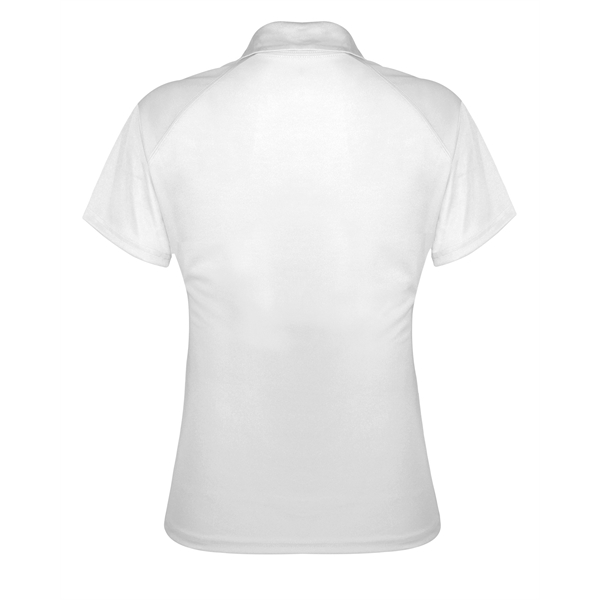 Women's polo shirt with contour silhouette, Three button placket, Solid knit... from ASI 37461 Augusta Sportswear