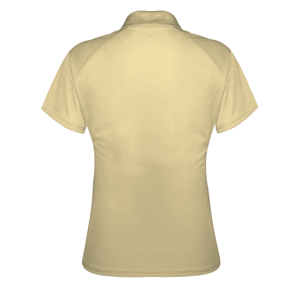 Women's polo shirt with contour silhouette, Three button placket, Solid knit... from ASI 37461 Augusta Sportswear