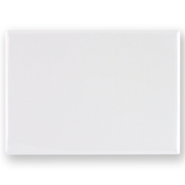 2 1/2" x 3 1/2"Rectangular celluloid button laminated with clear mylar... from ASI 93520 Ventura Inc