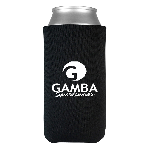 Foam can holder that folds flat... from ASI 61125 Hit Promotional Products / Hit®