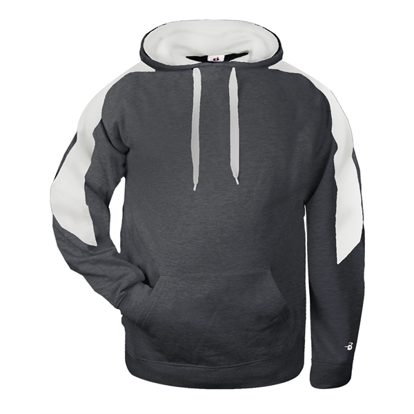 The Saber Hoodie is made from a 9.5-ounce ringspun blend of... from ASI 37461 Augusta Sportswear