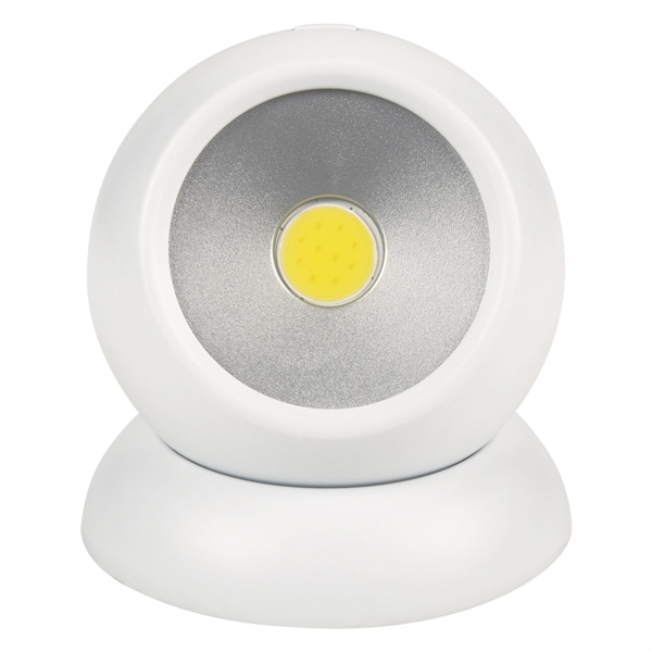 Extra-bright white COB light with a magnetic base, on/off push button,... from ASI 61125 Hit Promotional Products / Hit®
