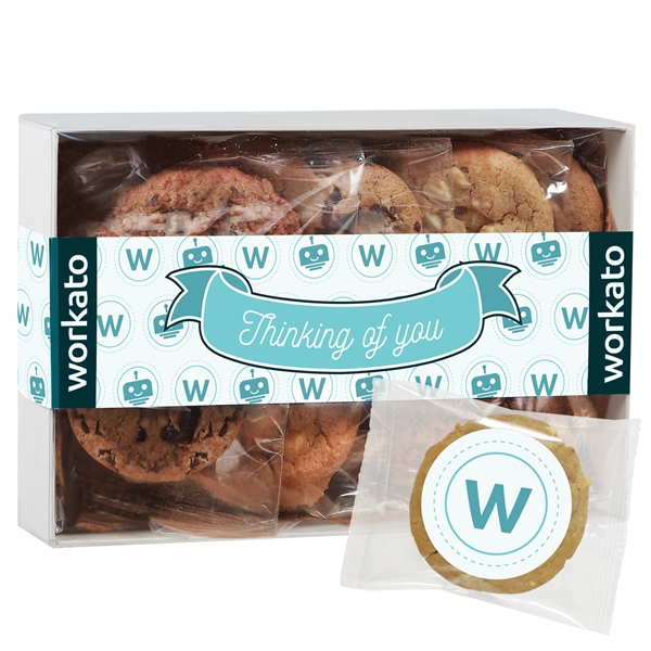 Gourmet gift box of 8 individually wrapped cookies, baked fresh for... from ASI 71685 Midnite Snax®