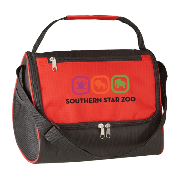 Triangle Insulated Lunch Bag.  Made of 600 Denier Polyester. ... from ASI 61125 Hit Promotional Products / Hit®