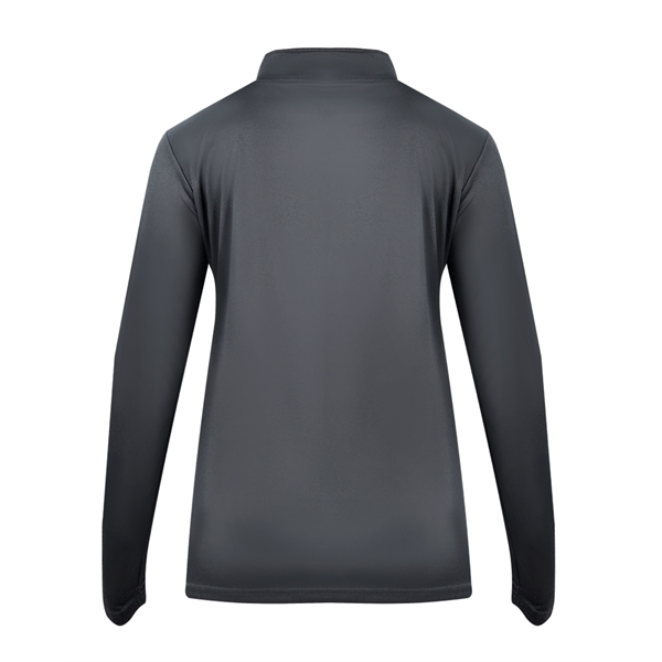 1/4 Zip Badger sport paneled shoulder for maximum movement, thumb holes... from ASI 37461 Augusta Sportswear