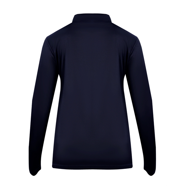 1/4 Zip Badger sport paneled shoulder for maximum movement, thumb holes... from ASI 37461 Augusta Sportswear