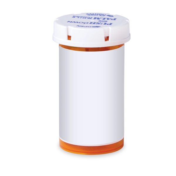 Nurse's Week Pill Bottle. Item Size:  1.5" Diameter x 2.875"H... from ASI 71685 Midnite Snax®