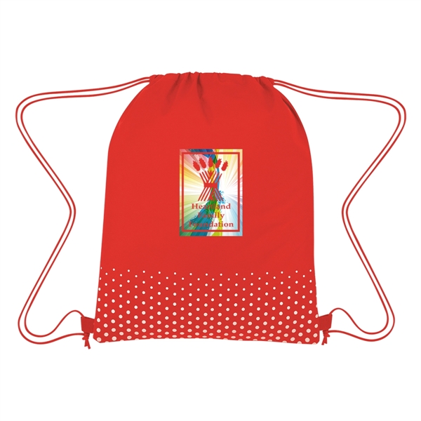 Water-resistant non-woven drawstring bag measuring 13" x 16 1/2" with a... from ASI 61125 Hit Promotional Products / Hit®