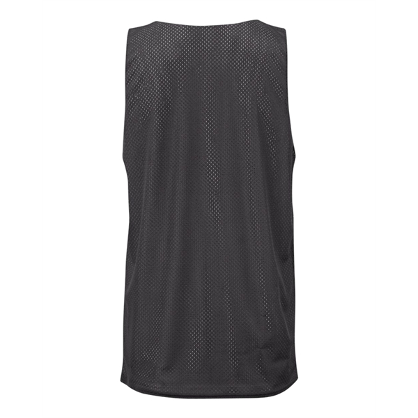 Mesh tank with double-needle hem, Reversible, Each layer individually bottom hemmed... from ASI 37461 Augusta Sportswear