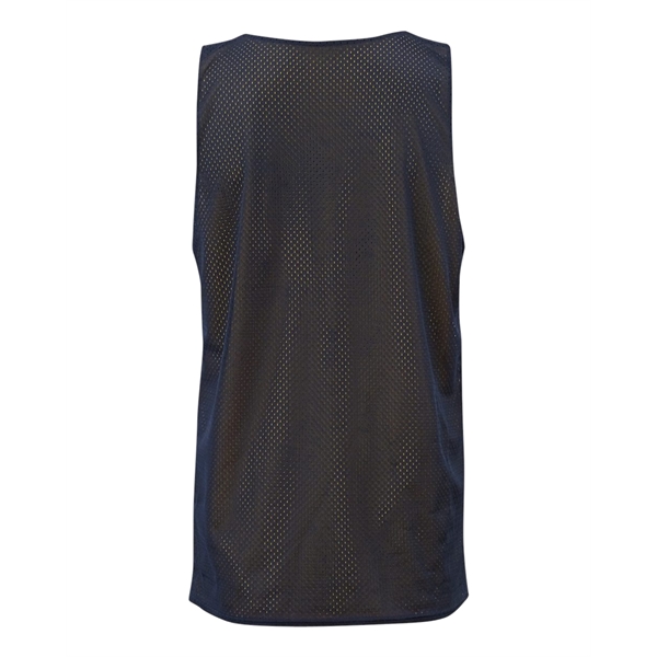 Mesh tank with double-needle hem, Reversible, Each layer individually bottom hemmed... from ASI 37461 Augusta Sportswear