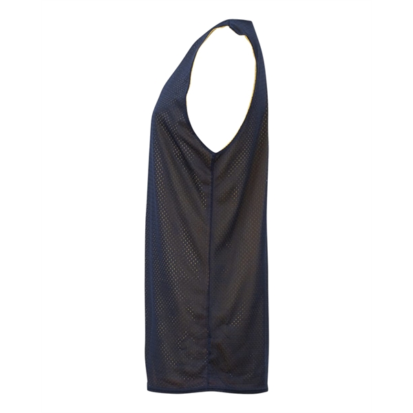 Mesh tank with double-needle hem, Reversible, Each layer individually bottom hemmed... from ASI 37461 Augusta Sportswear