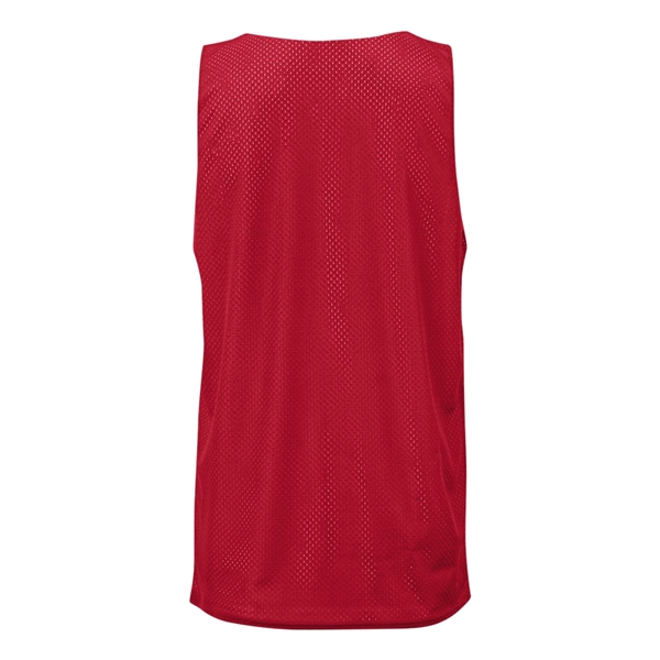 Mesh tank with double-needle hem, Reversible, Each layer individually bottom hemmed... from ASI 37461 Augusta Sportswear