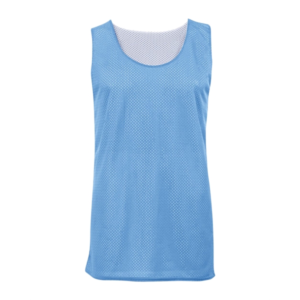 Mesh tank with double-needle hem, Reversible, Each layer individually bottom hemmed... from ASI 37461 Augusta Sportswear