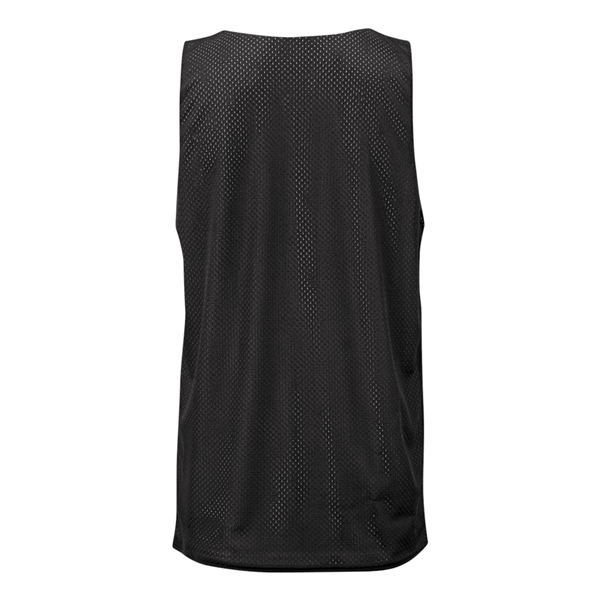 Mesh tank with double-needle hem, Reversible, Each layer individually bottom hemmed... from ASI 37461 Augusta Sportswear
