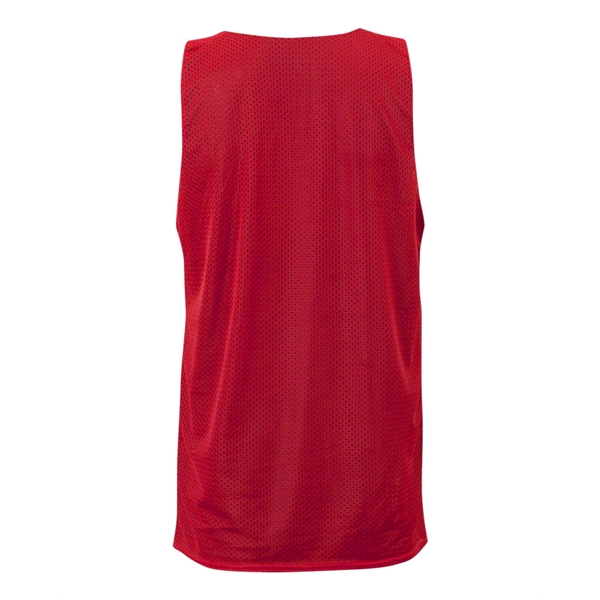 Mesh tank with double-needle hem, Reversible, Each layer individually bottom hemmed... from ASI 37461 Augusta Sportswear
