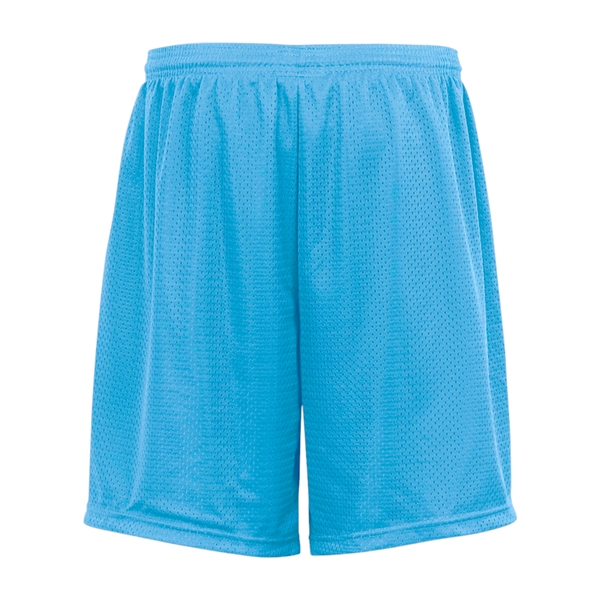 Youth shorts with double-needle hem, covered elastic waistband with drawcord, 6"... from ASI 37461 Augusta Sportswear
