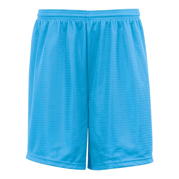 Youth shorts with double-needle hem, covered elastic waistband with drawcord, 6"... from ASI 37461 Augusta Sportswear