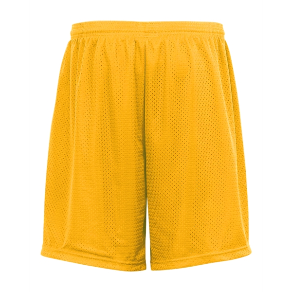 Youth shorts with double-needle hem, covered elastic waistband with drawcord, 6"... from ASI 37461 Augusta Sportswear