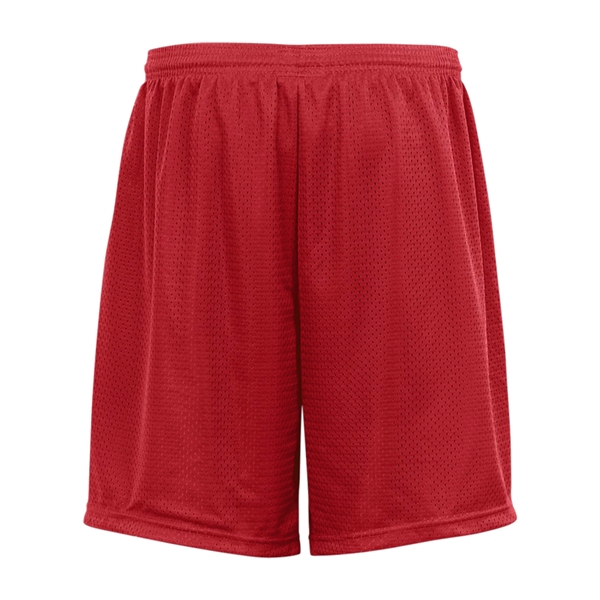 Youth shorts with double-needle hem, covered elastic waistband with drawcord, 6"... from ASI 37461 Augusta Sportswear