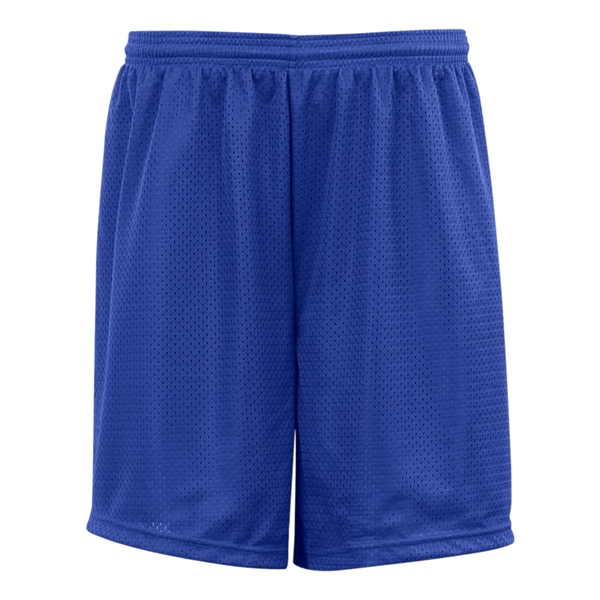 Youth shorts with double-needle hem, covered elastic waistband with drawcord, 6"... from ASI 37461 Augusta Sportswear
