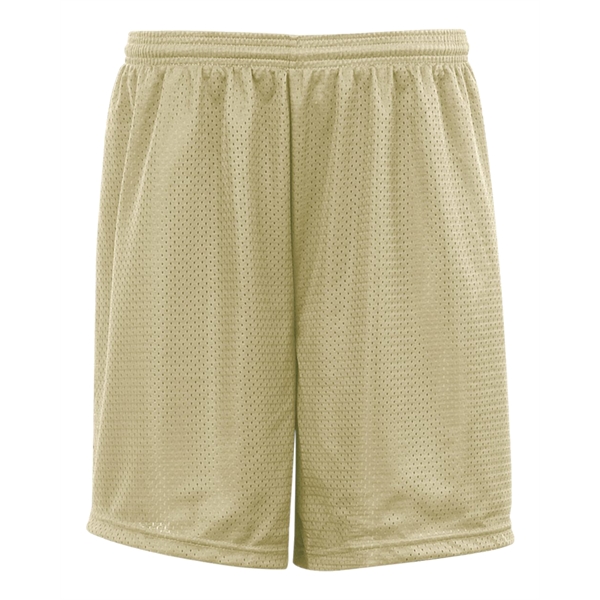 Youth shorts with double-needle hem, covered elastic waistband with drawcord, 6"... from ASI 37461 Augusta Sportswear