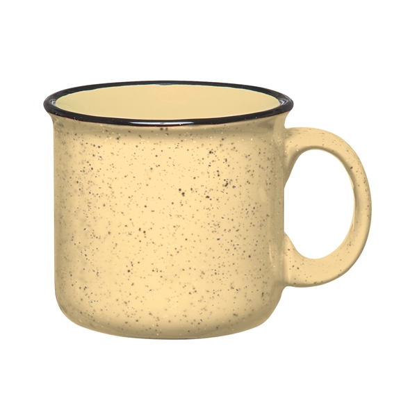15 oz. ceramic campfire mug with retro granite design.... from ASI 61125 Hit Promotional Products / Hit®
