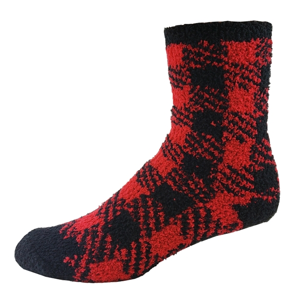 Fashion fuzzy feet socks made of 100% acrylic and measuring approximately... from ASI 90160 Suntex Industries