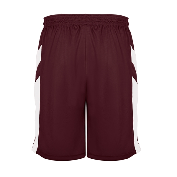 Reversible shorts with each layer individually bottom hemmed for easy screening,... from ASI 37461 Augusta Sportswear