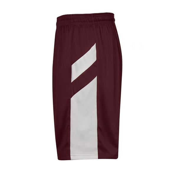 Reversible shorts with each layer individually bottom hemmed for easy screening,... from ASI 37461 Augusta Sportswear