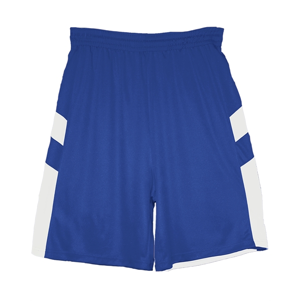 Reversible shorts with each layer individually bottom hemmed for easy screening,... from ASI 37461 Augusta Sportswear