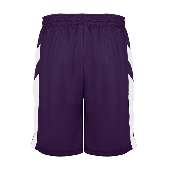 Reversible shorts with each layer individually bottom hemmed for easy screening,... from ASI 37461 Augusta Sportswear