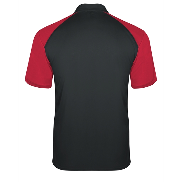 Sport polo with three button placket, solid knit collar, taped back... from ASI 37461 Augusta Sportswear
