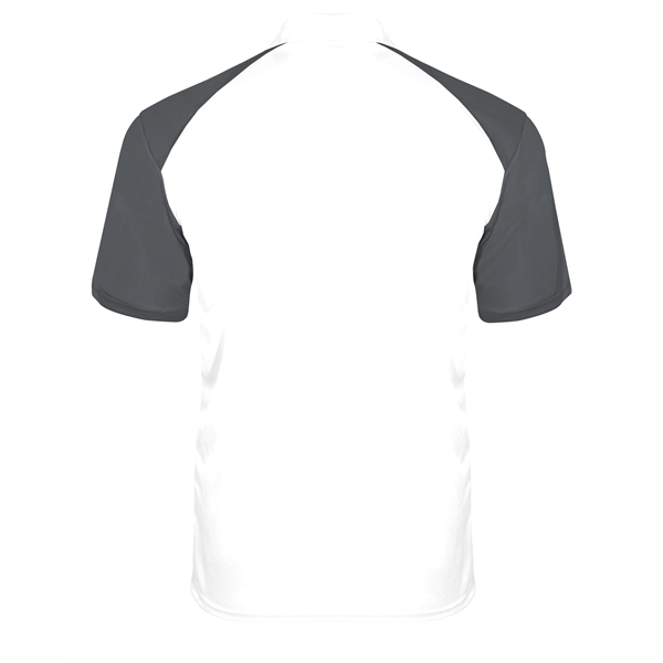 Sport polo with three button placket, solid knit collar, taped back... from ASI 37461 Augusta Sportswear