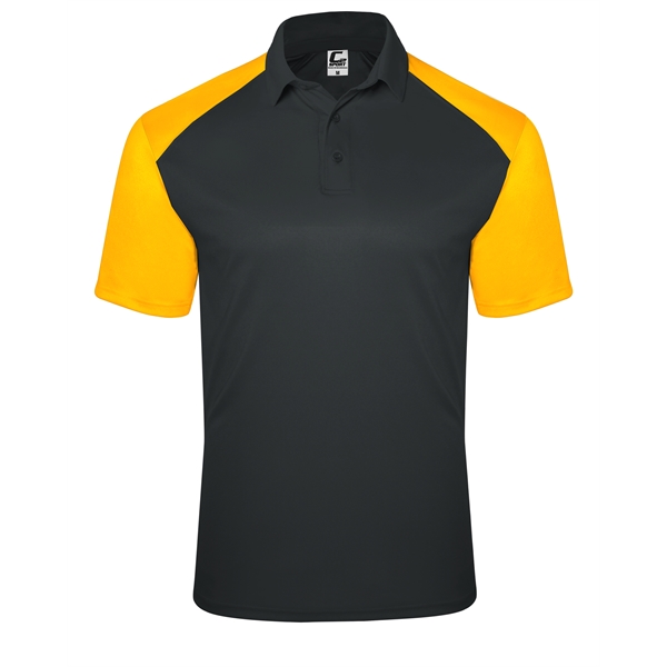 Sport polo with three button placket, solid knit collar, taped back... from ASI 37461 Augusta Sportswear