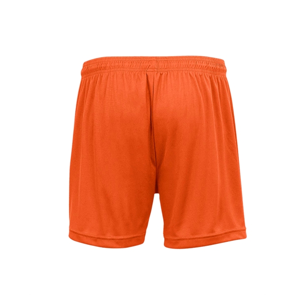 Girl's shorts with 1.5" Covered elastic and drawcord, Double-needle hem, Badger... from ASI 37461 Augusta Sportswear