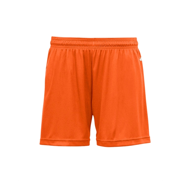 Girl's shorts with 1.5" Covered elastic and drawcord, Double-needle hem, Badger... from ASI 37461 Augusta Sportswear