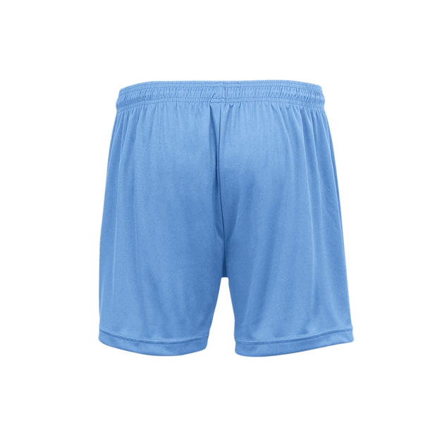 Girl's shorts with 1.5" Covered elastic and drawcord, Double-needle hem, Badger... from ASI 37461 Augusta Sportswear