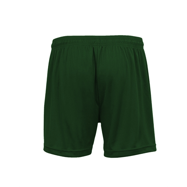 Girl's shorts with 1.5" Covered elastic and drawcord, Double-needle hem, Badger... from ASI 37461 Augusta Sportswear