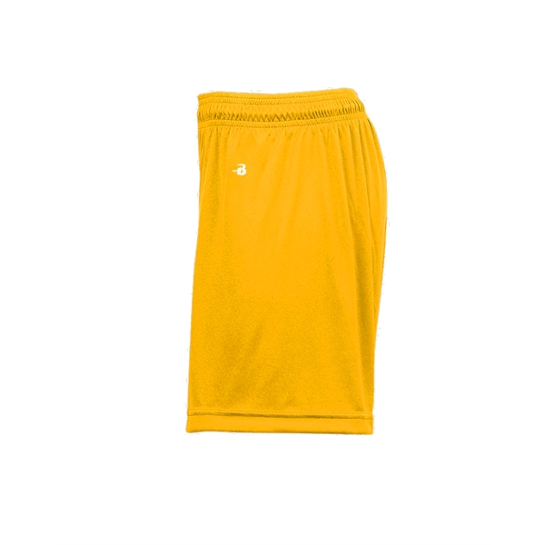 Girl's shorts with 1.5" Covered elastic and drawcord, Double-needle hem, Badger... from ASI 37461 Augusta Sportswear