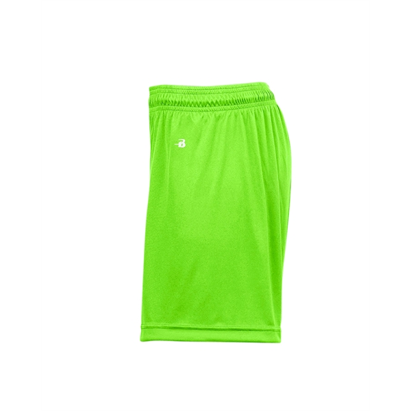 Girl's shorts with 1.5" Covered elastic and drawcord, Double-needle hem, Badger... from ASI 37461 Augusta Sportswear