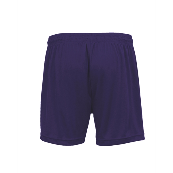 Girl's shorts with 1.5" Covered elastic and drawcord, Double-needle hem, Badger... from ASI 37461 Augusta Sportswear